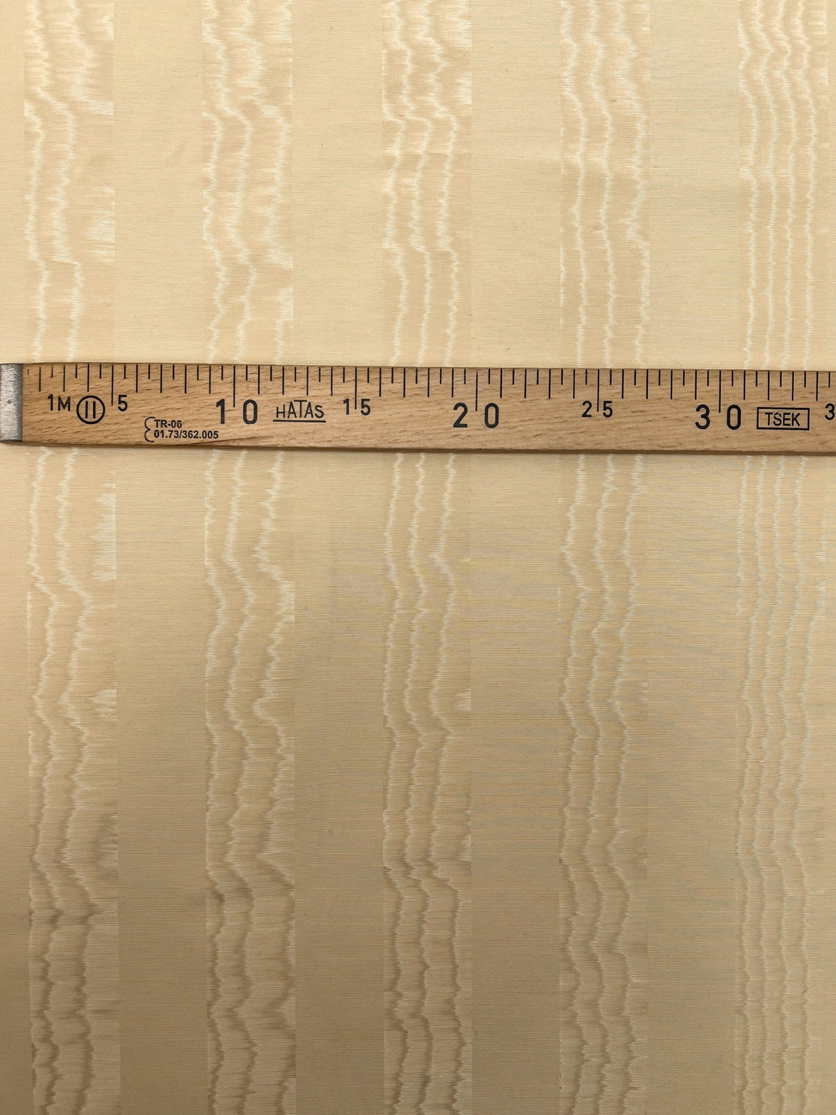 Polyester Moiré Fabric Beige