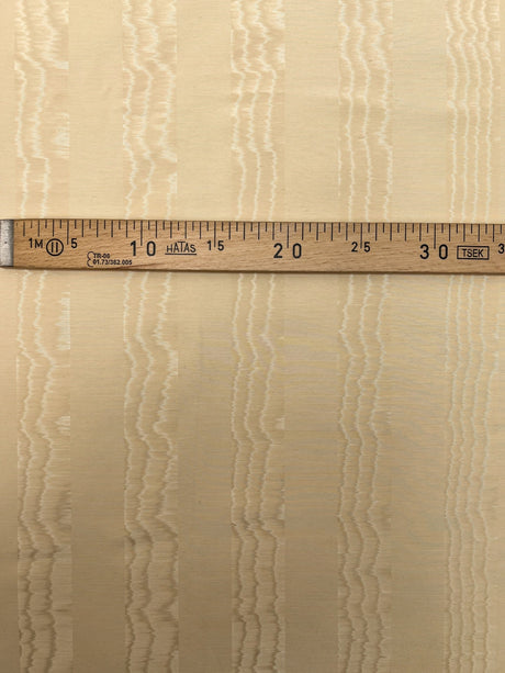 Polyester Moiré Fabric Beige
