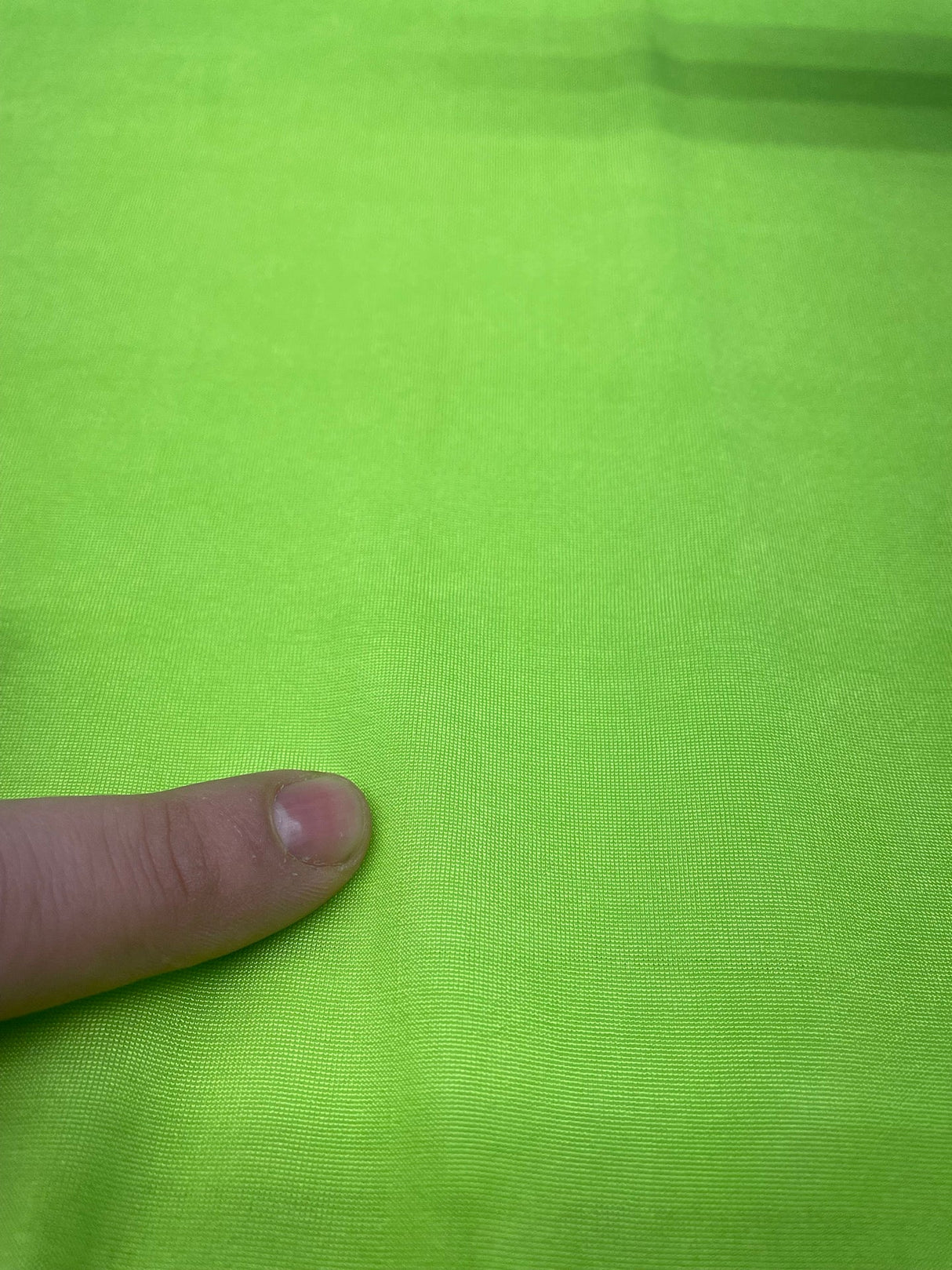 Polyester Elastane Knitted Sportswear Fabric Green