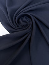 Polyamide Elastane Crinkled Blue Fabric