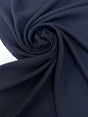 Polyamide Elastane Crinkled Blue Fabric
