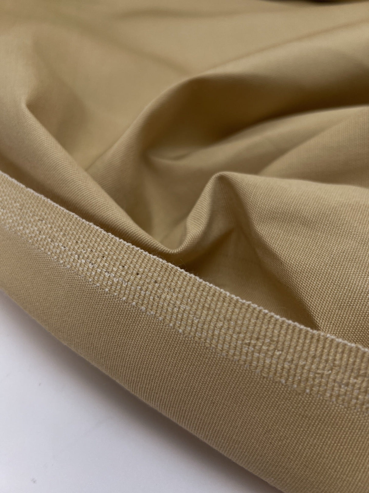 Beige Polyamide Polyester Jacket Fabric