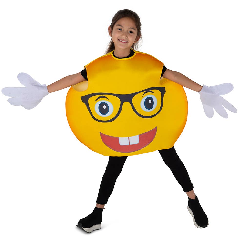 Glasses Smiley Emoji Costume