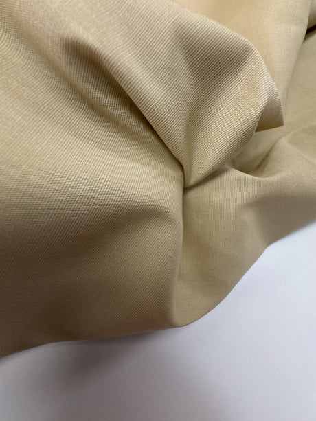 Beige Stretch Woven Viscose Elastane Fabric