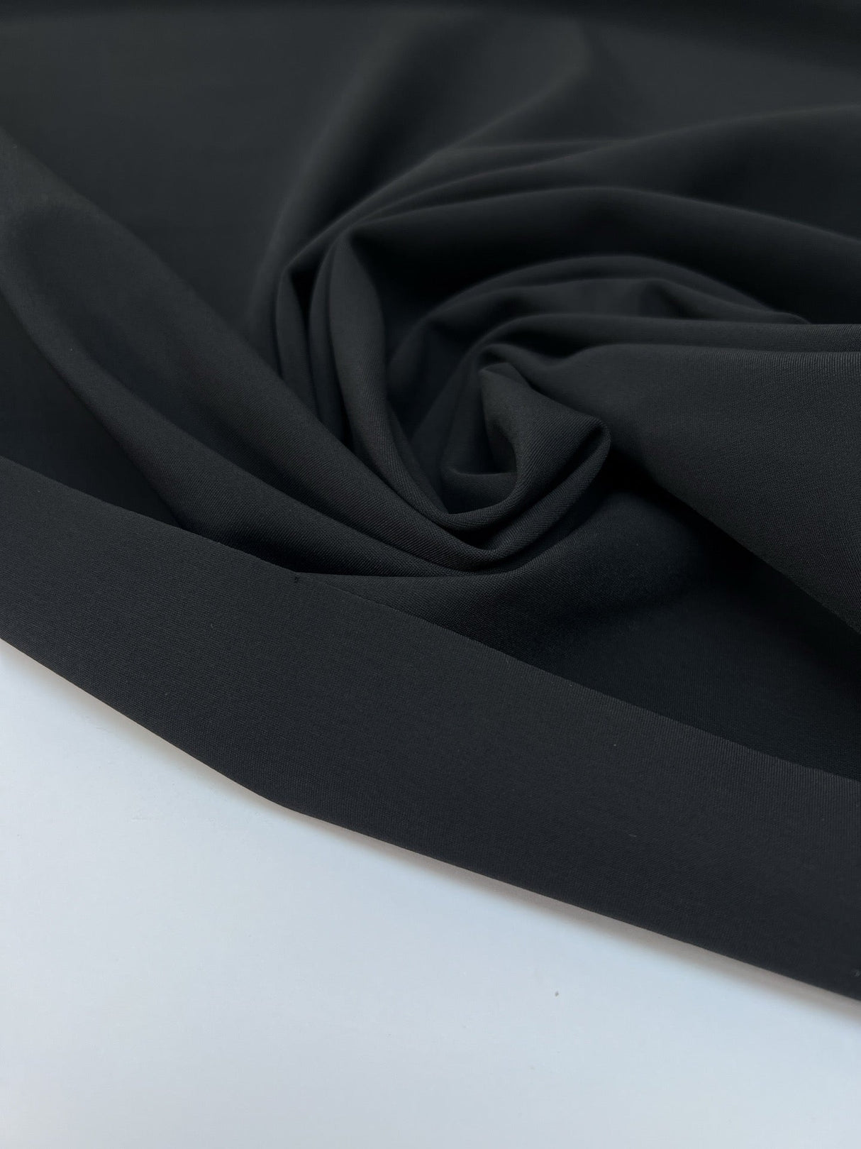 Black Polyamide Elastane Knit GV-308