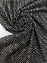 Wool Blend Striped Fabric