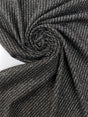 Wool Blend Striped Fabric