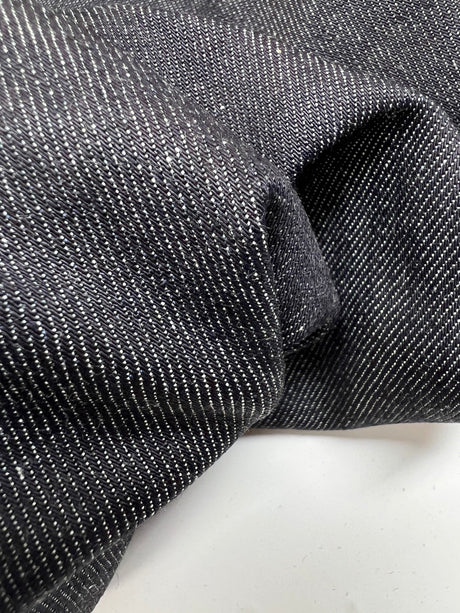 Blue Cotton Elastane Denim