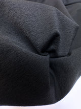 Black Polyamide Elastane Knitted Fabric