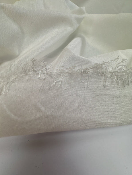 White Acetate Viscose Woven