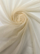 Cotton Stretch Mesh Beige