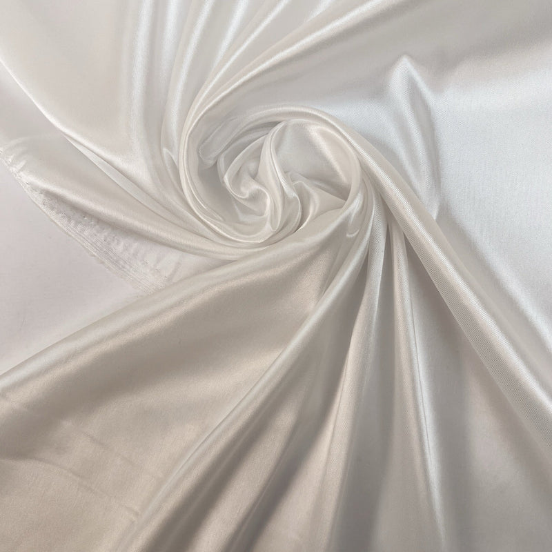 Polyamide Acetate Twill Lining White Shade