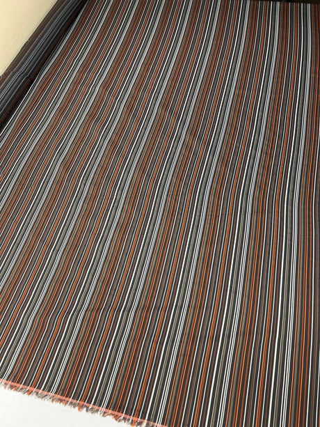 Polyamide Jacquard Striped Fabric