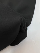 Polyamide Crepe Fabric Black