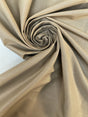 Cotton Elastane Woven Glitter Beige