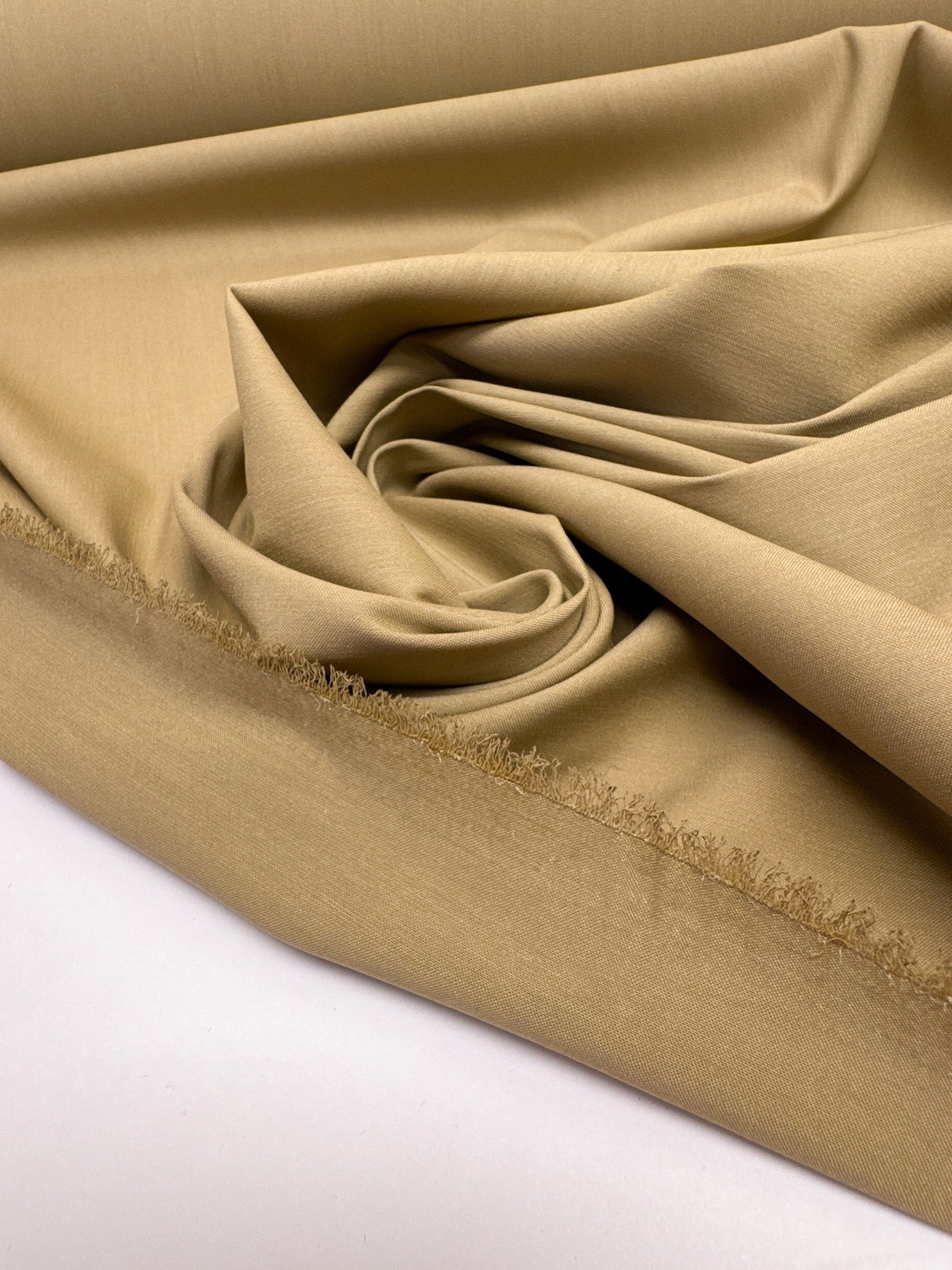 Wool Elastane Suit Fabric Beige