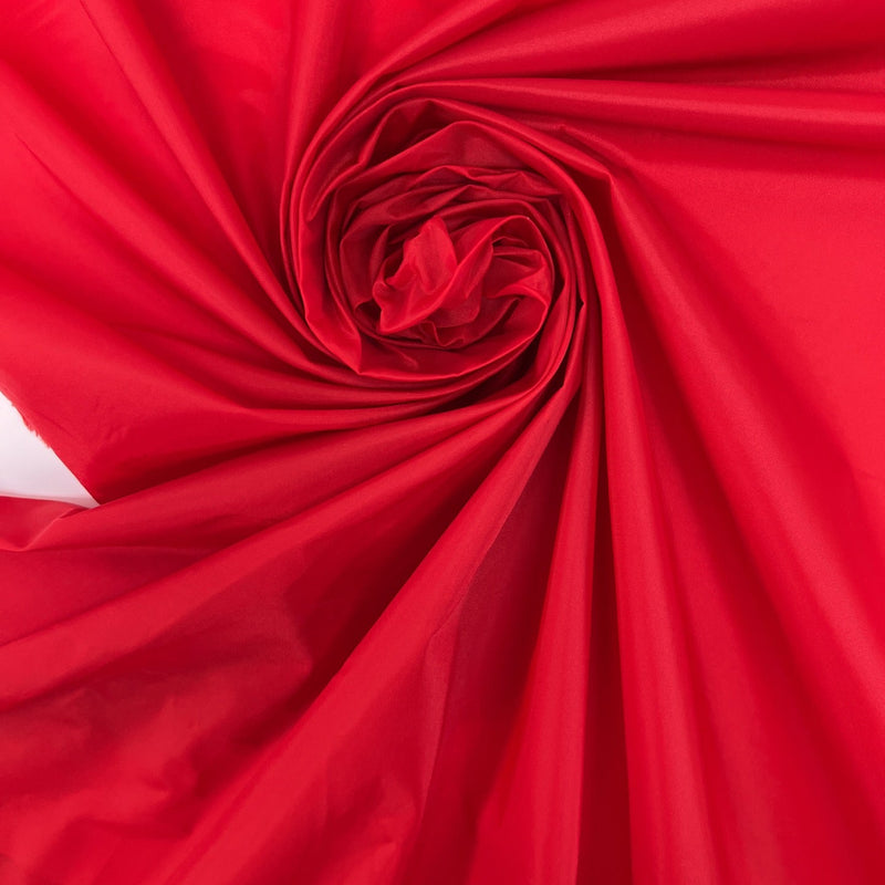 Red Polyamide Woven Fabric