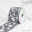 2 1/2" Wired Honey Bee Ribbon-10 Yds (Black)