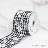 2 1/2" Wired Honey Bee Ribbon-10 Yds (Black)