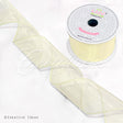 2 1/2" Wired Organza Ribbon - 10 Yards (Baby Maize)