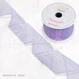 2 1/2" Wired Organza Ribbon - 10 Yards (Lavender)