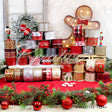 2 1/2" X'mas Ribbons Assorted-10 Yds (Assorted)