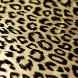 Sassy Cat Polyester Spandex Fabric - Leopard Hologram, Red/Black, Silver/Black, Gold/Black, Turquoise/Black, 58/60" Width (1 Yard)