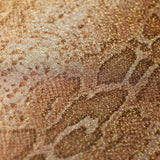 Snake Skin Polyester Spandex Fabric - Assorted Colors, Animal Snake Print, 58/60" Width (1 Yard)