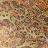 Feline Deco Polyester Spandex Fabric - Leopard Print, Pink/Orange/Turquoise, 58/60" Width (1 Yard)