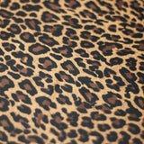 Jaguar Polyester Spandex Fabric - Brown Jaguar Skin Print, 58/60" Width (1 Yard)