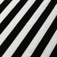 Jitterbug Poly Spandex Fabric - Black And White Or Red And White, Dots And Stripes Pattern, 58-60" Width (1 Yard)