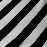 Lucky Stripes Polyester Spandex Fabric - Multi-Color 1" Wide Stripes, 58/60" Width (1 Yard)