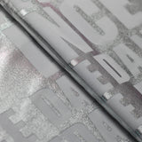 Dance Foil Polyester Spandex Fabric - Assorted Colors, Hologram Stripe Pattern, 58-60" Width (1 Yard)