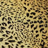 Stray Cat Nylon Spandex Fabric - Gold, Pink, Silver, Red Hologram Leopard Print, 58/60" Width (1 Yard)