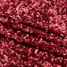 Duchess Stretch Velvet Sequin Polyester Spandex Fabric - Embroidered Sequins, 46/47" Width, 2-Way Stretch (1 Yard)