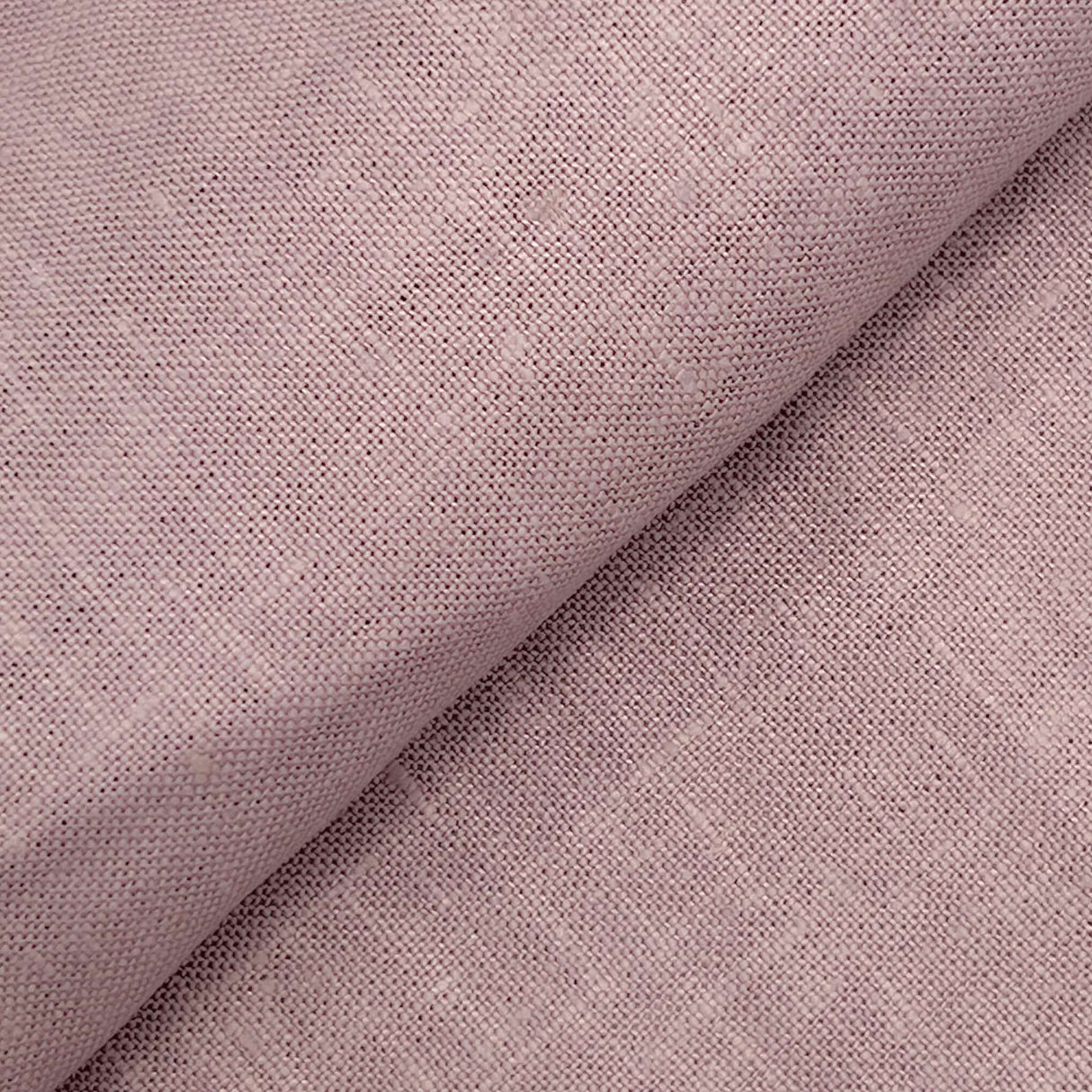 Dusty Rose Pink Linen Fabric - Dusty Rose Pink, 58" Width