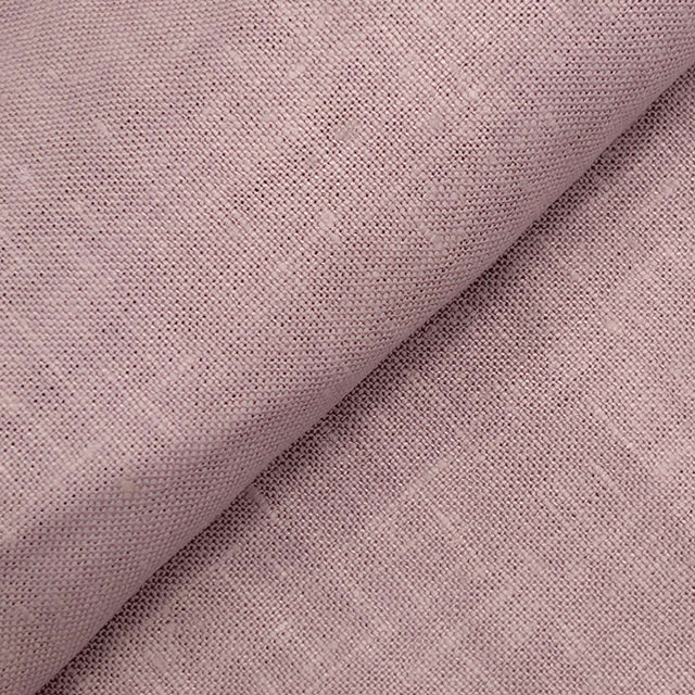 Dusty Rose Pink Linen Fabric - Dusty Rose Pink, 58" Width