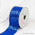 2" Glitter Oval Net Ribbon-10 Yds (Royal Blue)