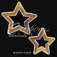 2 Pcs Sequin Stars Patches-Set (Gold)