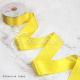 2" Single Face Satin Ribbon - 50 Yards (Daffodil)