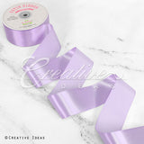 2" Single Face Satin Ribbon - 50 Yards (Lavender)