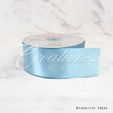2" Single Face Satin Ribbon - 50 Yards (Light Blue)