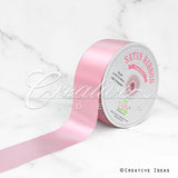 2" Single Face Satin Ribbon - 50 Yards (Pink)