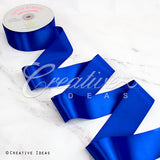 2" Single Face Satin Ribbon - 50 Yards (Royal Blue)