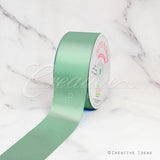 2" Single Face Satin Ribbon - 50 Yards (Sage)