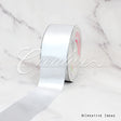 2" Single Face Satin Ribbon - 50 Yards (White)