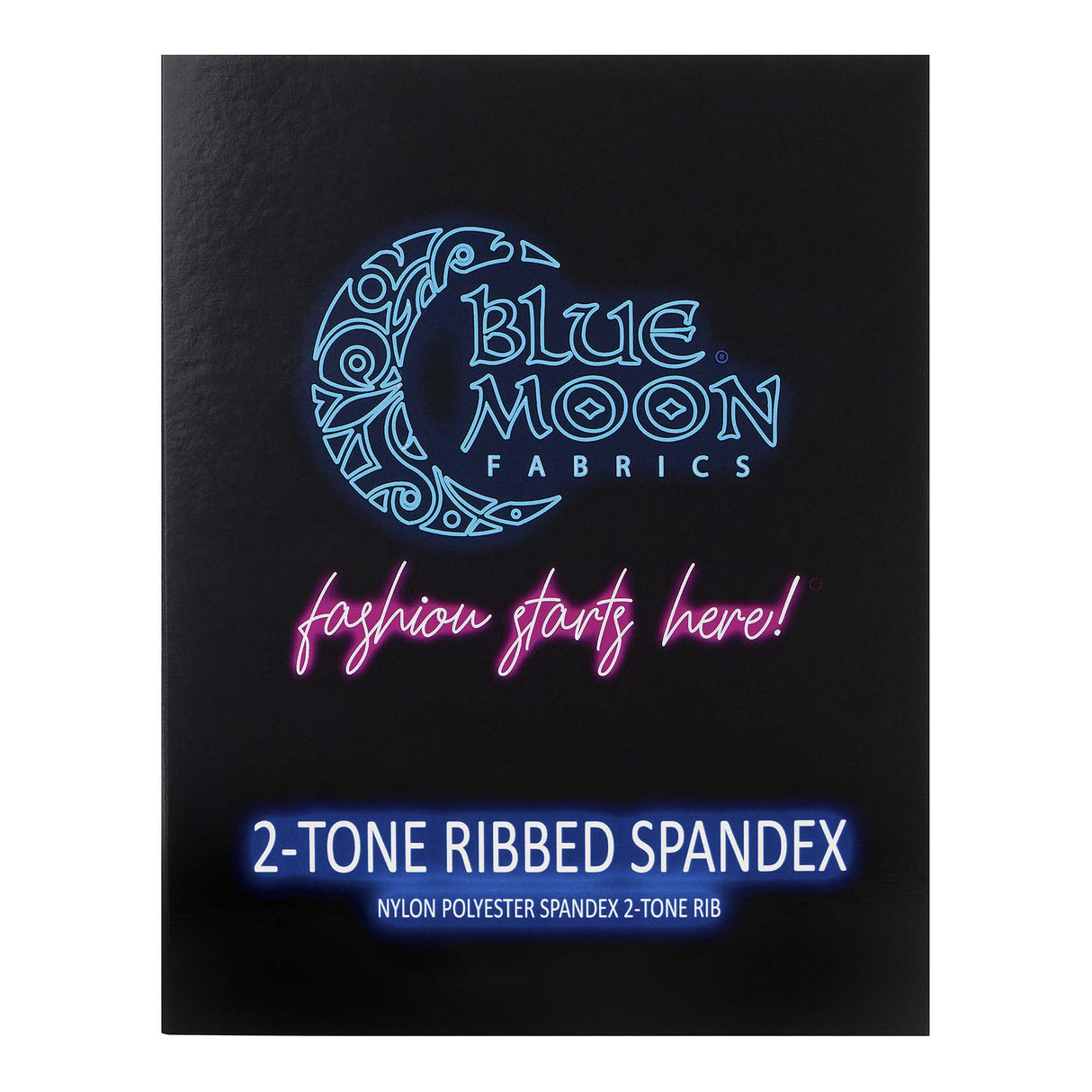 Two Tone Rib Spandex Color Card