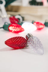 100' Outdoor Christmas Lighting Kit - Cool White/Red