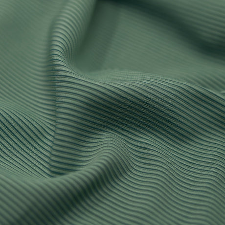 Stretch Rib Knit Fabric Two Tone