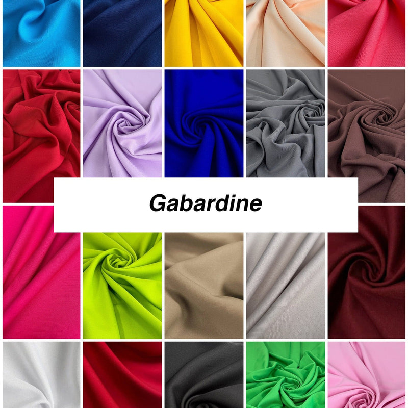 Stretch Gabardine Twill